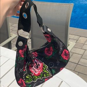 Black Rose Betsey Johnson Small Purse